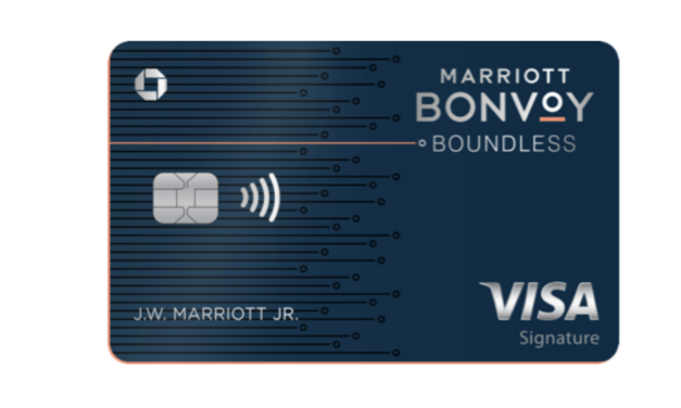 Marriott Bonvoy Boundless Card: spend $3,000, earn 3 free nights!